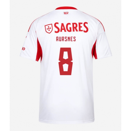 Billige Fotballdrakt Benfica Fredrik Aursnes #8 Replika Tredjedrakt 2025-26 Kortermet Billige Fotballdrakt Benfica Fredrik Aursnes #8 Replika Tredjedrakt 2025-26 Kortermet